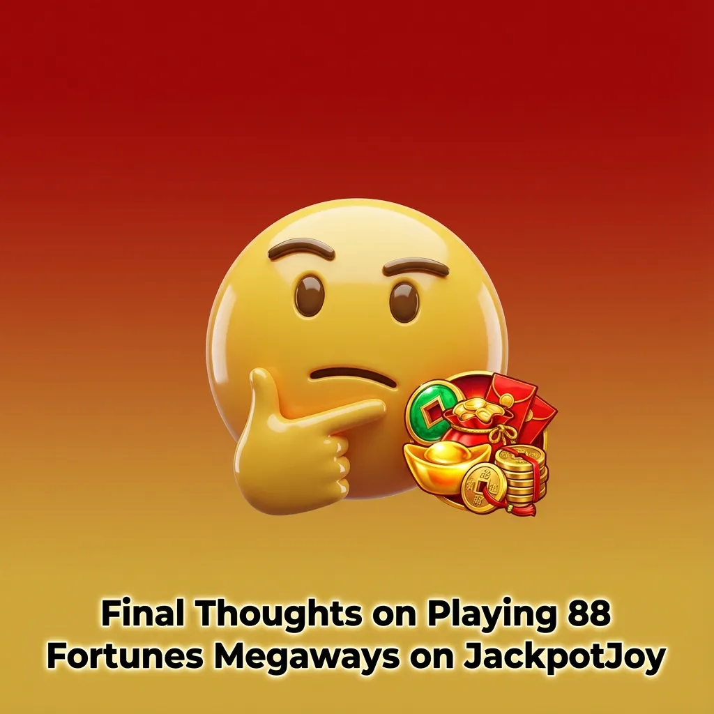 Mobile screen showing 88 Fortunes Megaways slot game with Fu Bat jackpots and cascading reels on a licensed casino app interface