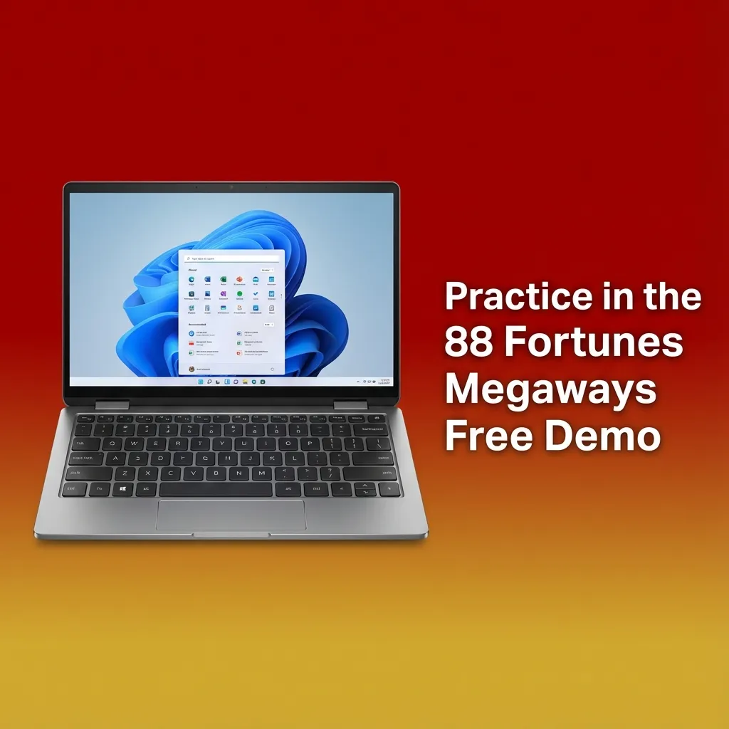Player spins the 88 Fortunes Megaways slot in free demo mode, testing bet sizes and cascading wins risk‑free