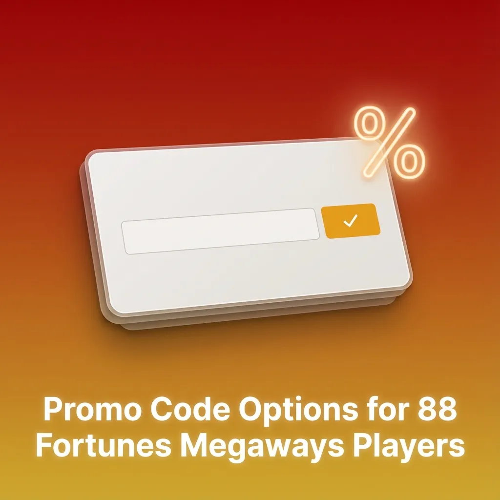 Promo code MEGA88 highlighted on a mobile 88 Fortunes Megaways app screen with promotional text