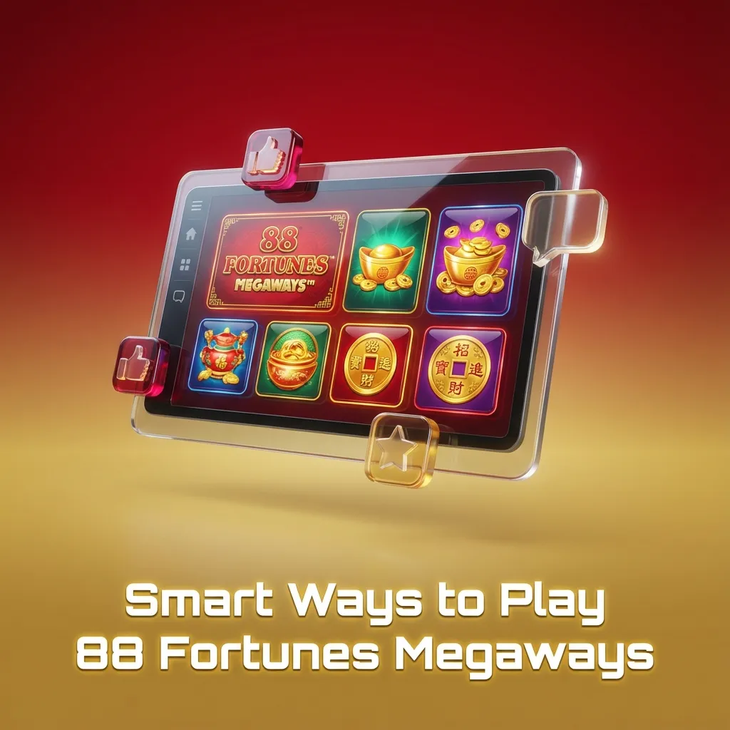 Illustration of 88 Fortunes Megaways tips: bankroll management, short sessions, and checking paytable and jackpot features