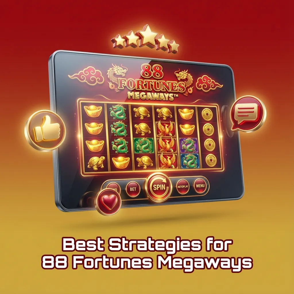 Illustrated tips for 88 Fortunes Megaways: manage bet size, use bonuses, and set limits to protect winnings and play time