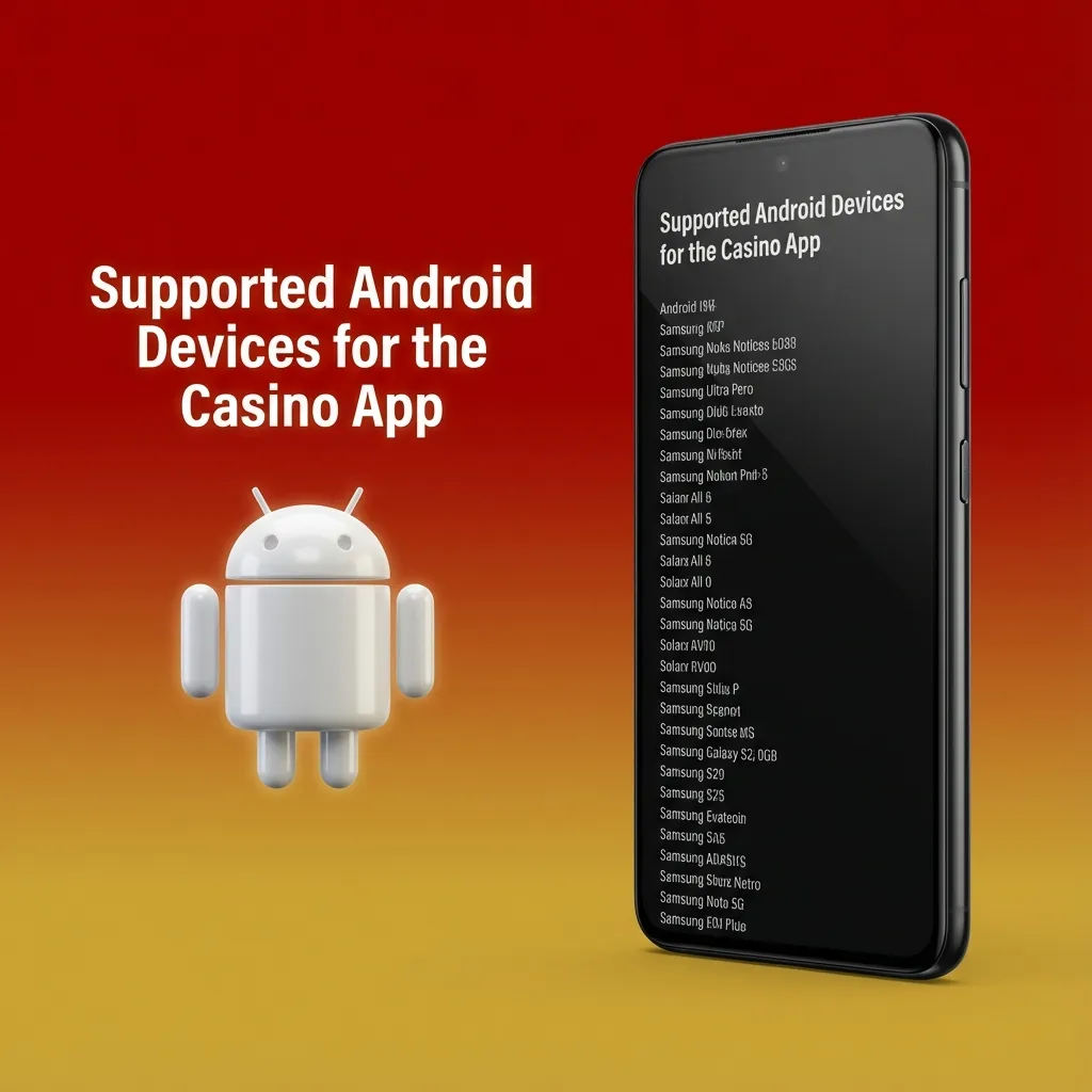 Graphic listing supported Android phones for the Vegas Moose 88 Fortunes Megaways casino app, 2020–2025 models.